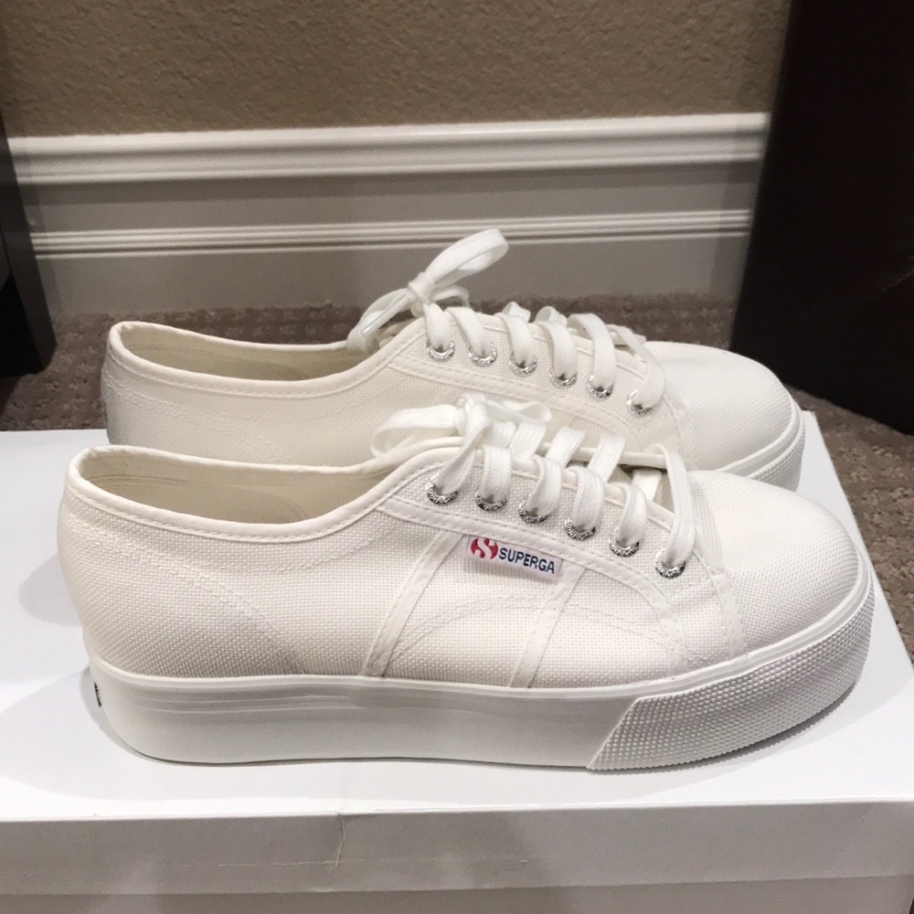 White Platform Supera’s Size 39